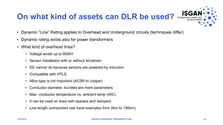 On what kind of assets can DLR be used?
• Dynamic “Line” Rating applies to Overhead and Underground circuits (techniques d...