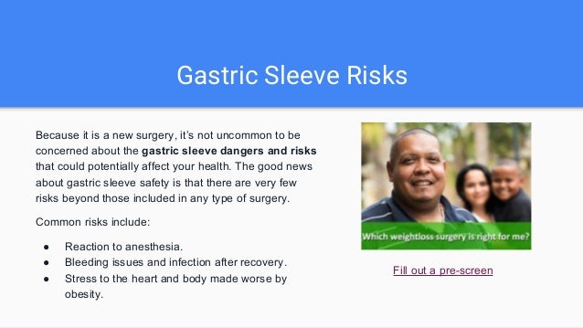 Is gastric sleeve surgery safe?