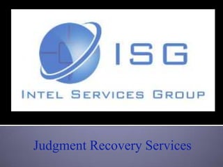 Judgment Recovery Services 