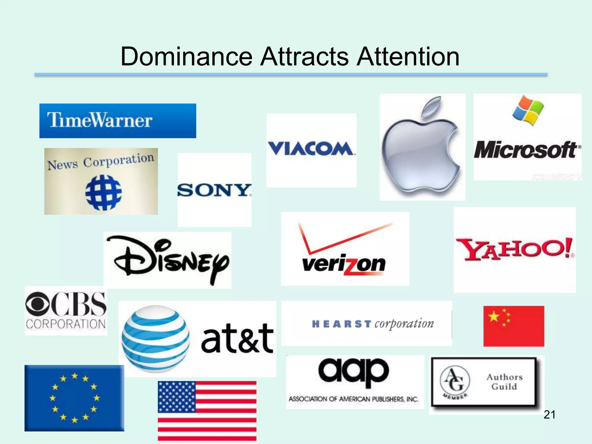 Dominance Attracts Attention




                               21
 