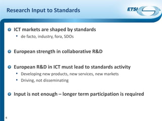 ETSI ISG Industry Specification Group presentation | PPT