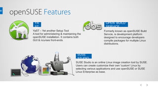 openSUSE Project Presentation | ODP