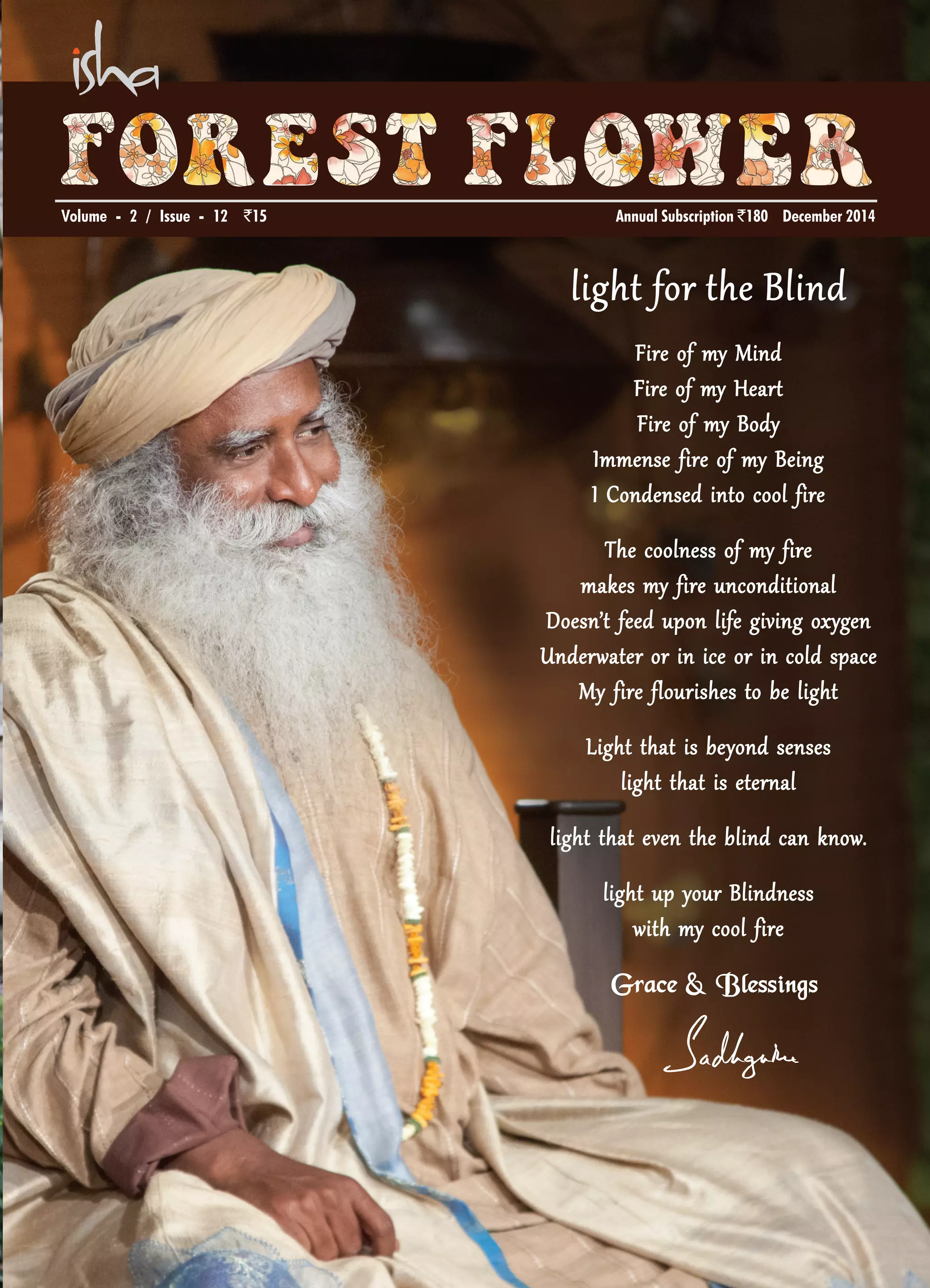 Isha forest flower dec 2014 PDF