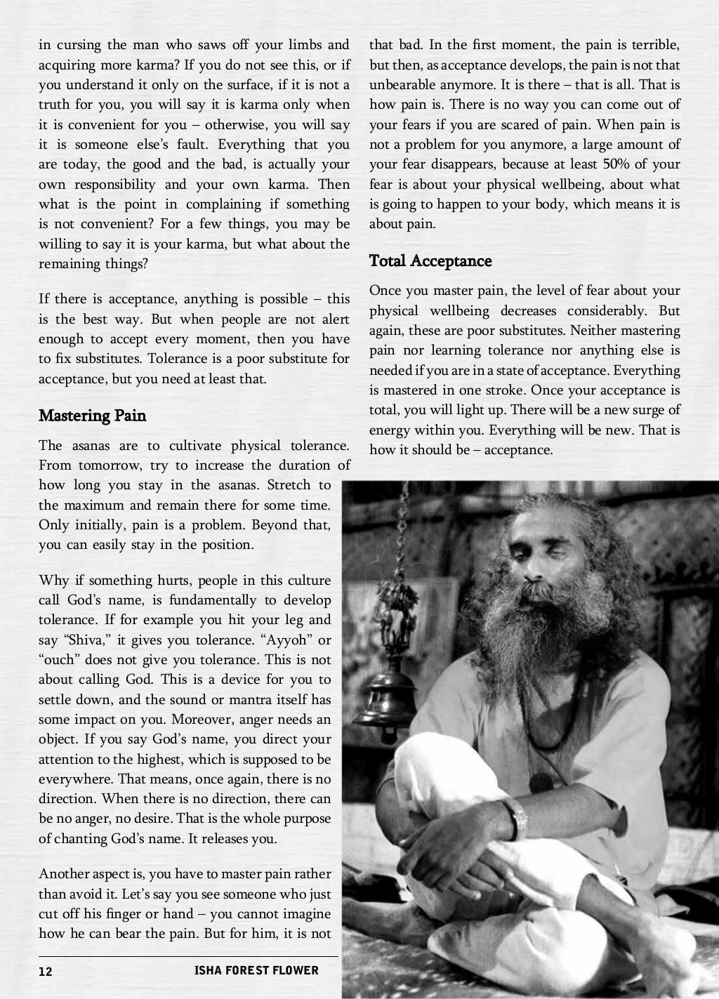 Isha forest flower dec 2014