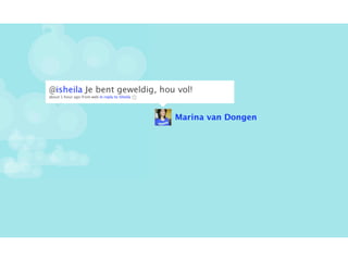 Isheila doet Marathon Rotterdam