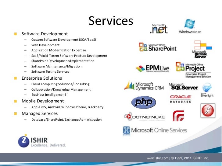 ISHIR Offshore Software IT Services Company Profile Brochure