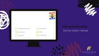Place your screenshot here
69
Personal Branding
Somos todos marcas.
 