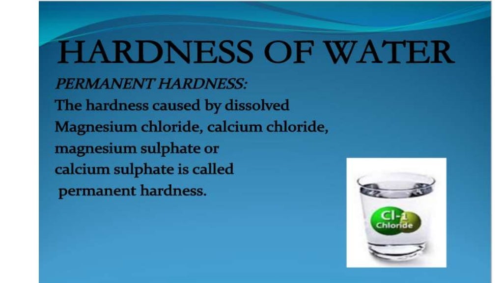 Hard water and soft water full lesson