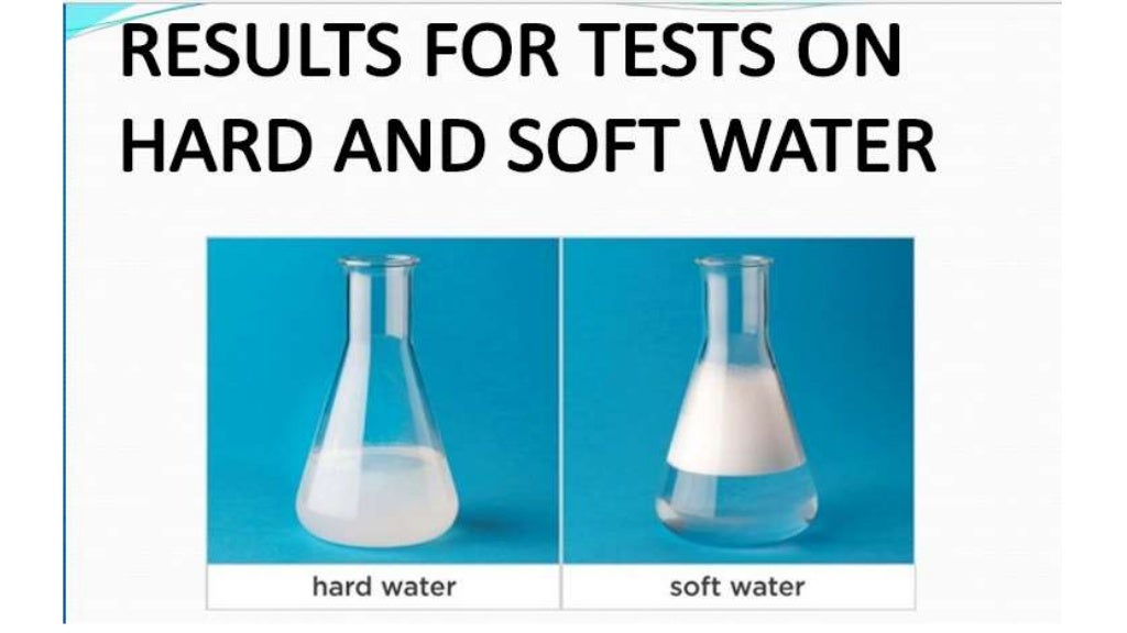 Hard water and soft water full lesson