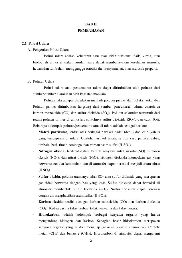 Makalah Polusi