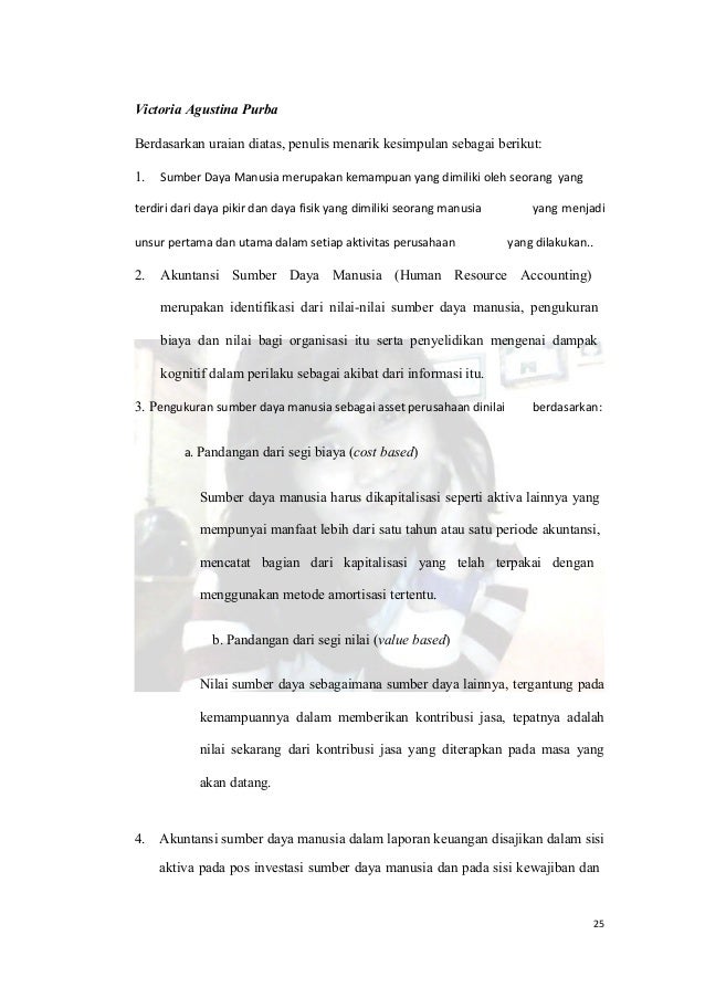 Akuntansi Sumber Daya Manusia akuntansi sumber daya manusia