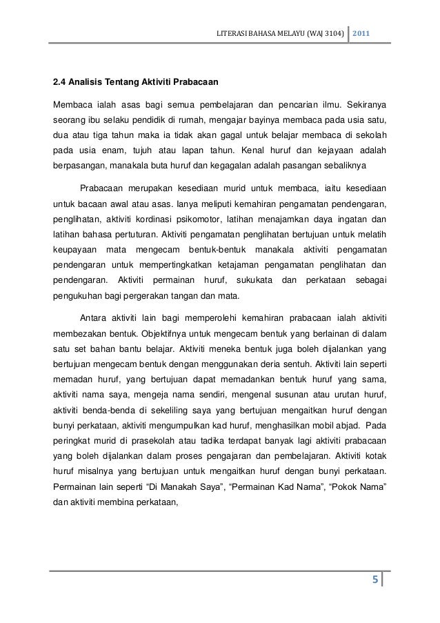 Tugasan Literasi Bahasa