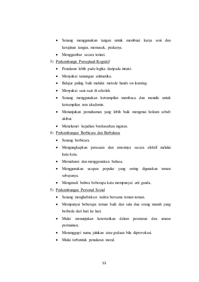 Profil Perkembangan Anak dari Masa Pranatal hingga Usia 12 