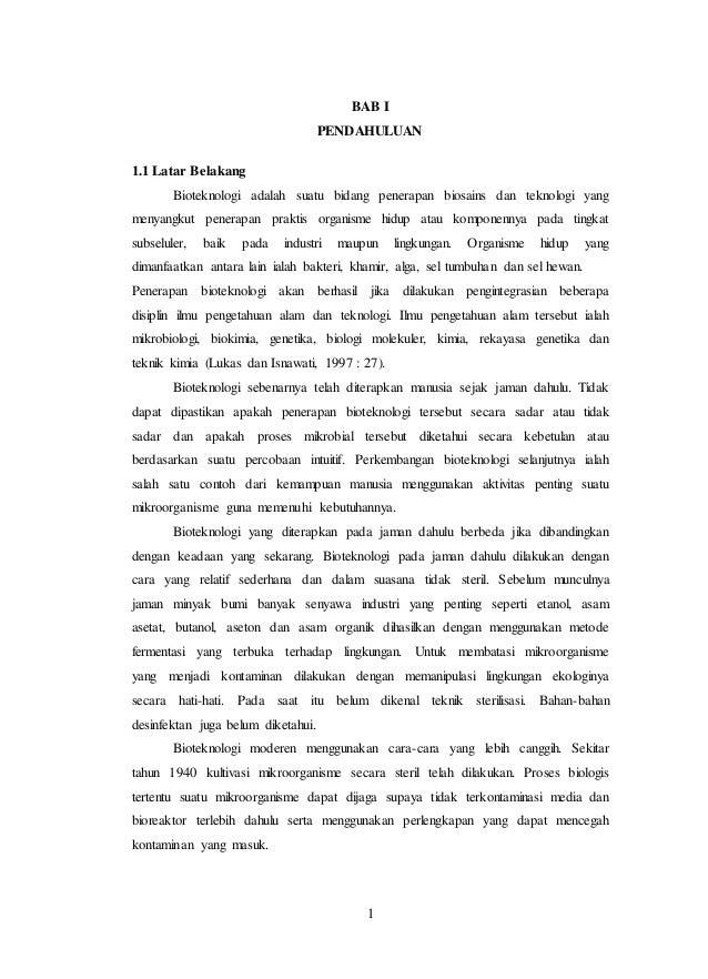 16+ Makalah Bioteknologi Pertanian Pdf