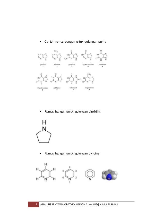 Isi alkaloid Isi alkaloid