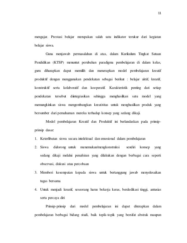 Upaya Mwningkatkan Hasil Belajar Siswa Melalui Model Pembelajaran Kea