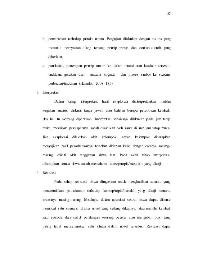 UPAYA MWNINGKATKAN HASIL BELAJAR SISWA MELALUI MODEL 