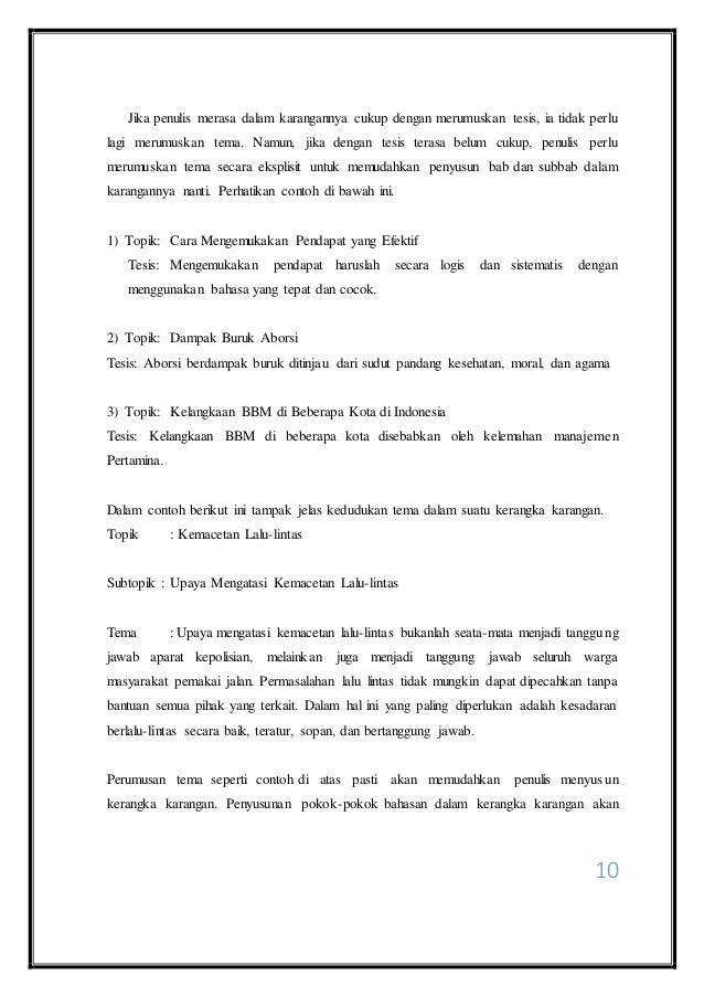 Teknik Penulisan Karangan