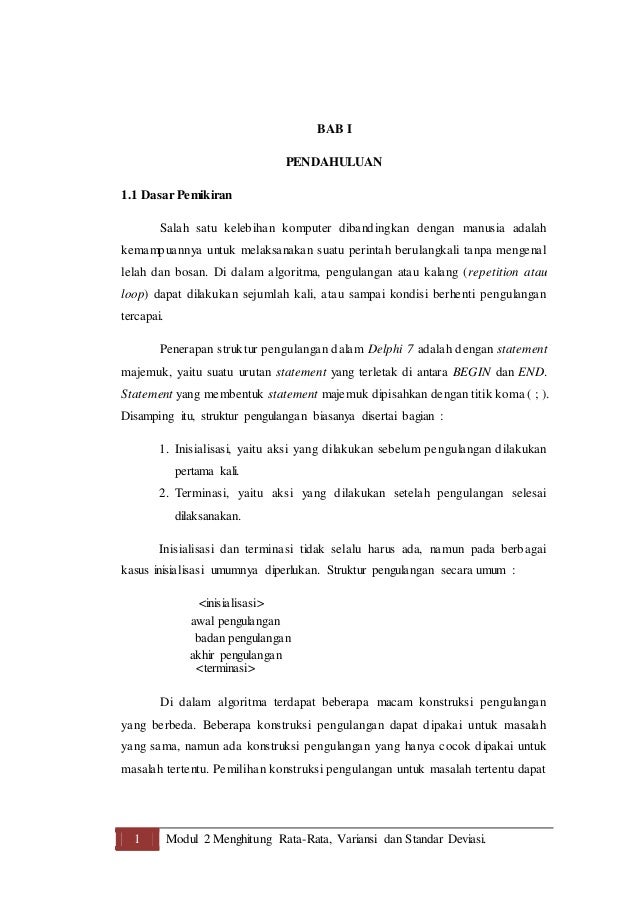 Laporan Praktikum Algoritma Pemrograman Modul Ii