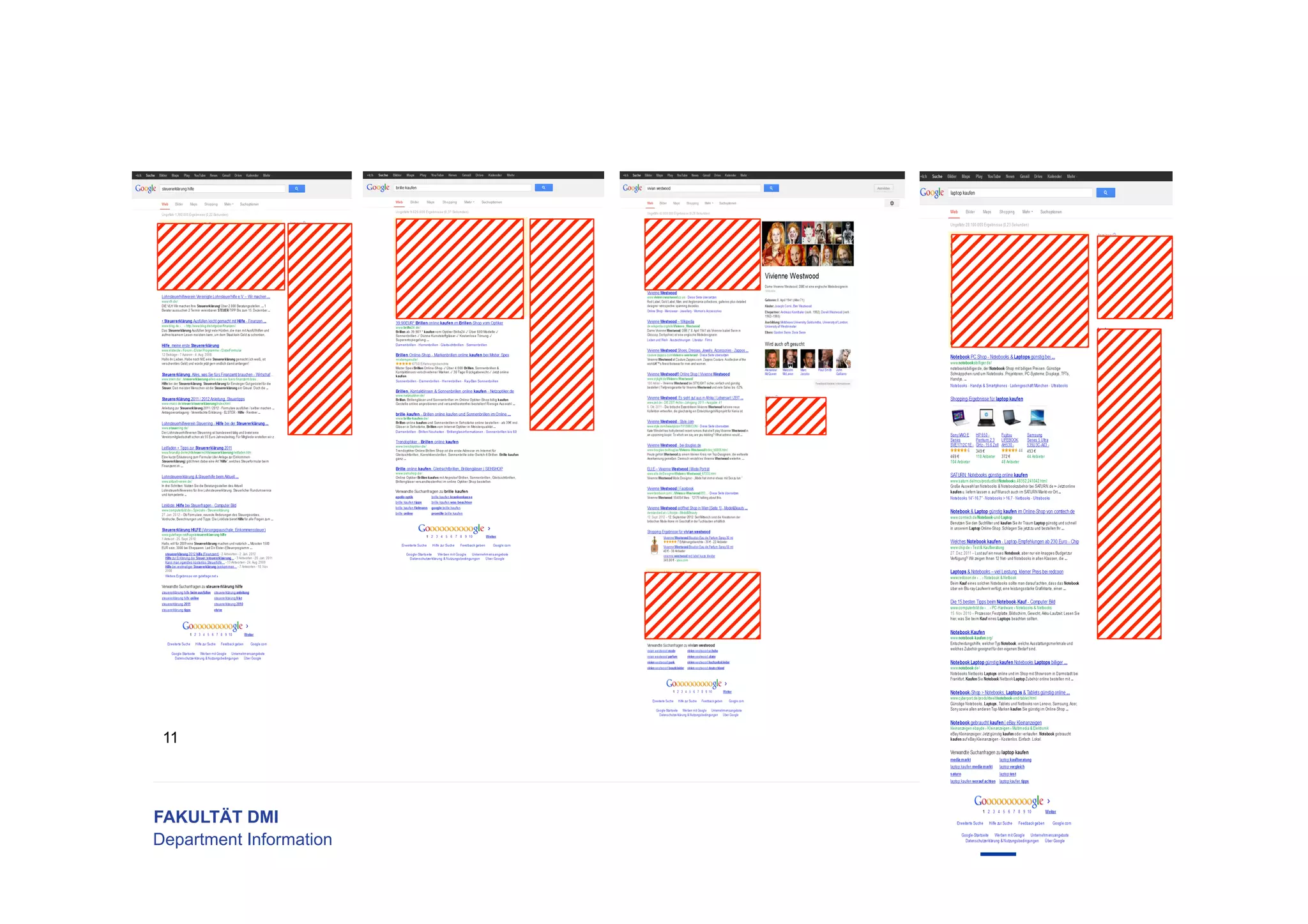 FAKULTÄT DMI
Department Information
11
 