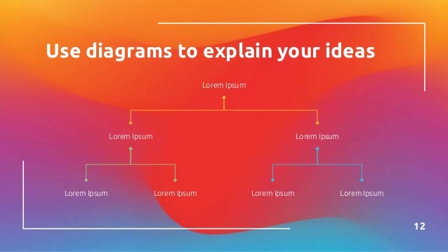 Use diagrams to explain your ideas
12
Lorem Ipsum
Lorem Ipsum Lorem Ipsum
Lorem Ipsum
Lorem Ipsum
Lorem Ipsum
Lorem Ipsum
 