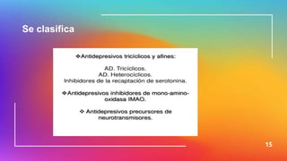15
Se clasifica
 