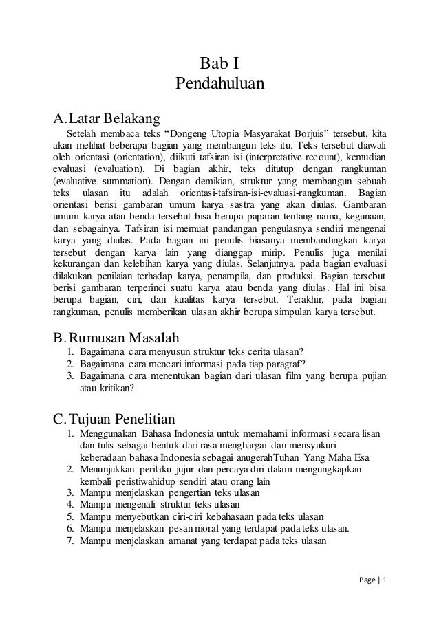 Isi Makalah Memahami Kaidah Kebahasaan Dari Teks Utopia Rakyat Bonje Isi Makalah Memahami Kaidah Kebahasaan Dari Teks Utopia Rakyat Bonje