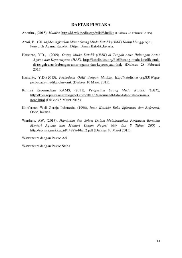 Aku Orang Muda Katolik