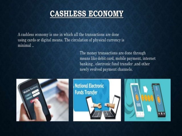 Is india ready for cashless economy | PPTX