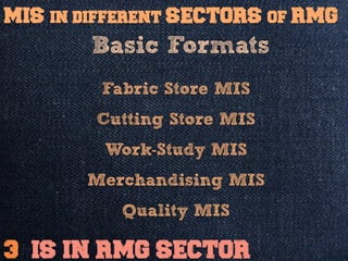 Information System in RMG | PDF