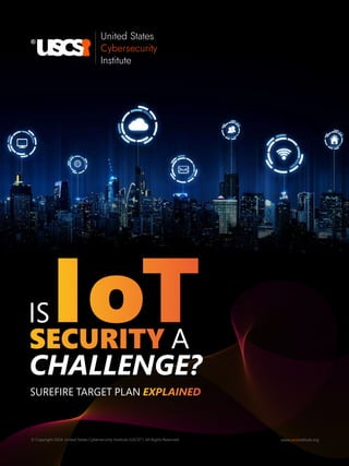 Is IoT Security A Challenge? Surefire Target Plan Explained | USCSI® | PDF