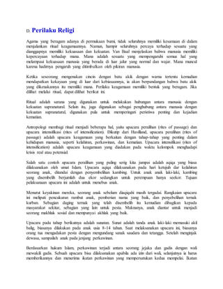 Contoh pelaksanaan dalam kehidupan sehari-hari pasal 29 ayat 2