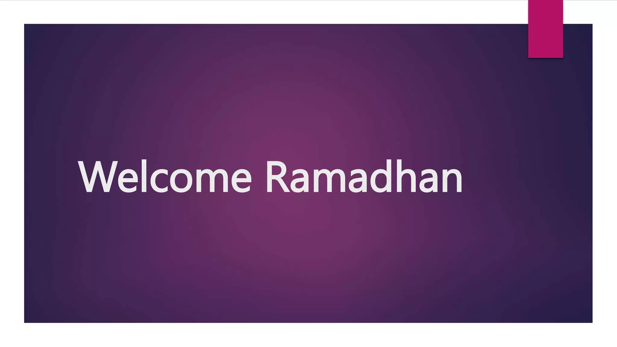 preparation before ramadan