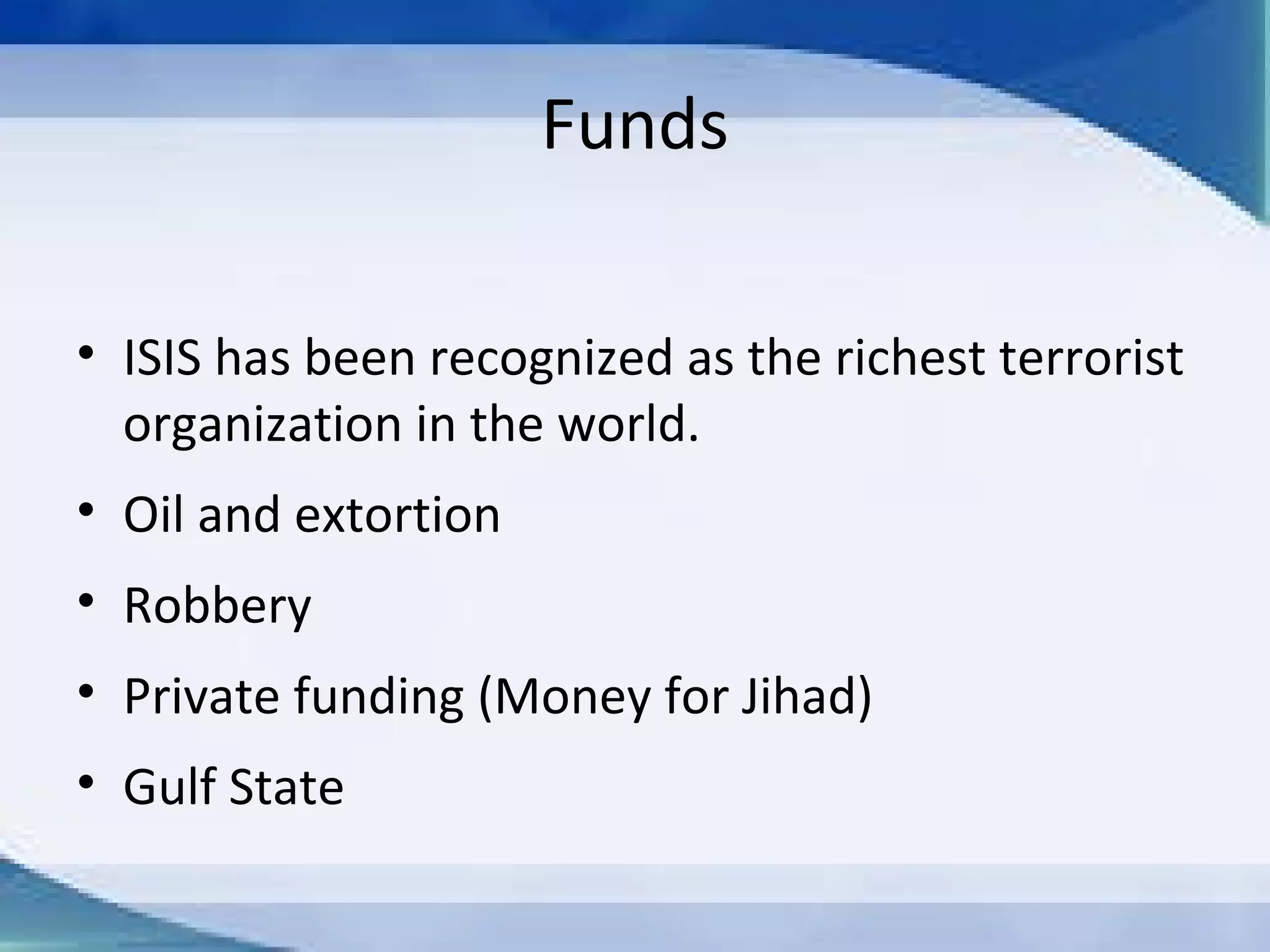 Crimes
 Mass execution(Yazidis)
 