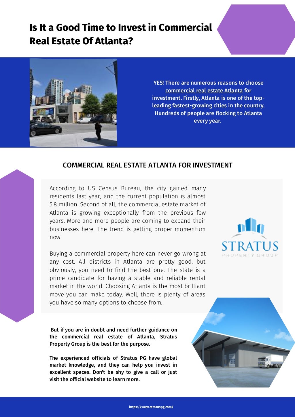 Is it a good time to invest in commercial real estate of atlanta