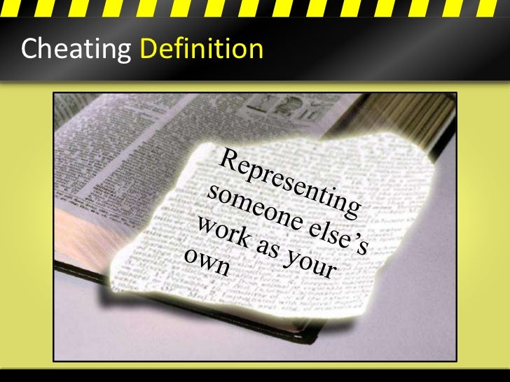Problem solving essay cheating