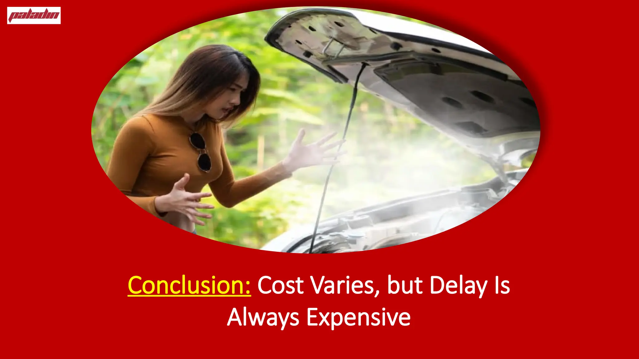 Conclusion: Cost Varies, but Delay Is
Always Expensive
 
