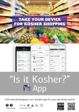 Is it Kosher? This project makes finding kosher goods easier. Anywhere.