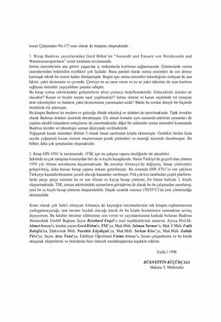 Isitma sistemindeki-gelismeler