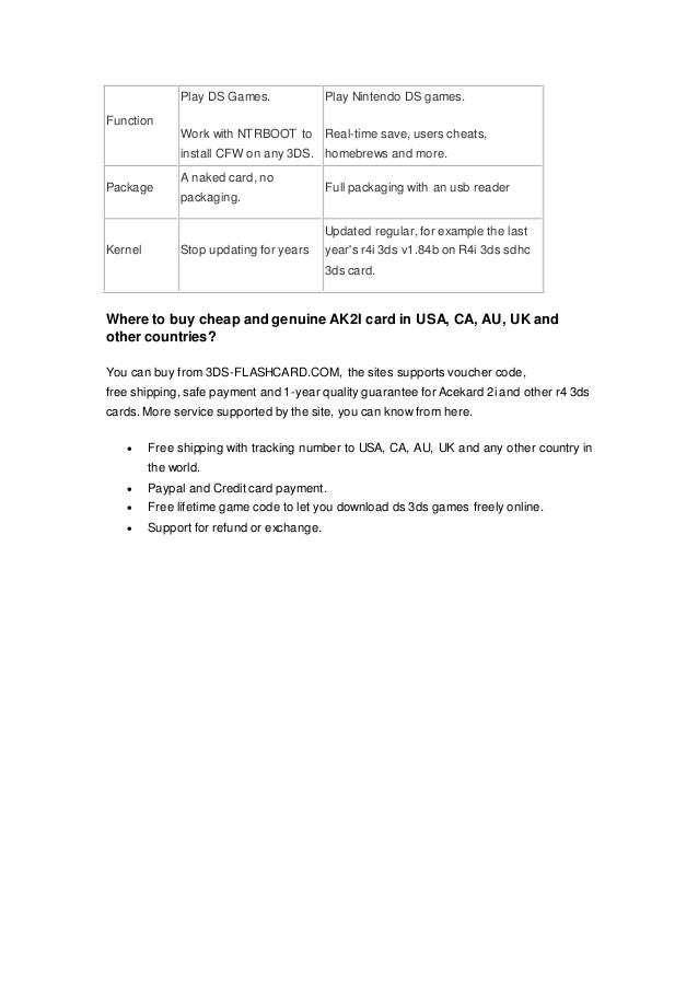 Is It Worthy To Buy Acekard 2i For Ds Lite Ds Dsi Xl In 19