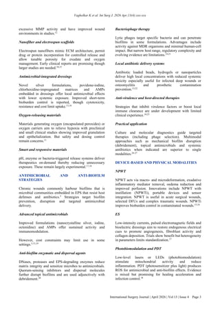 Emerging Innovations in Chronic and Acute Wound Care: Biologics ...
