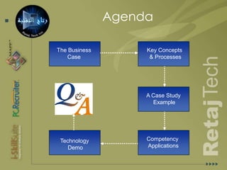 From an Organizational Perspective  Links strategic plan to human capital