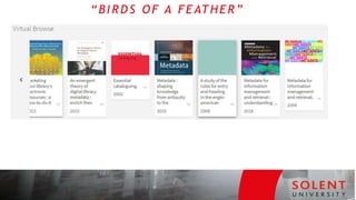 “BIRDS OF A FEATHER”
 