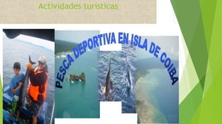 Actividades turísticas
 
