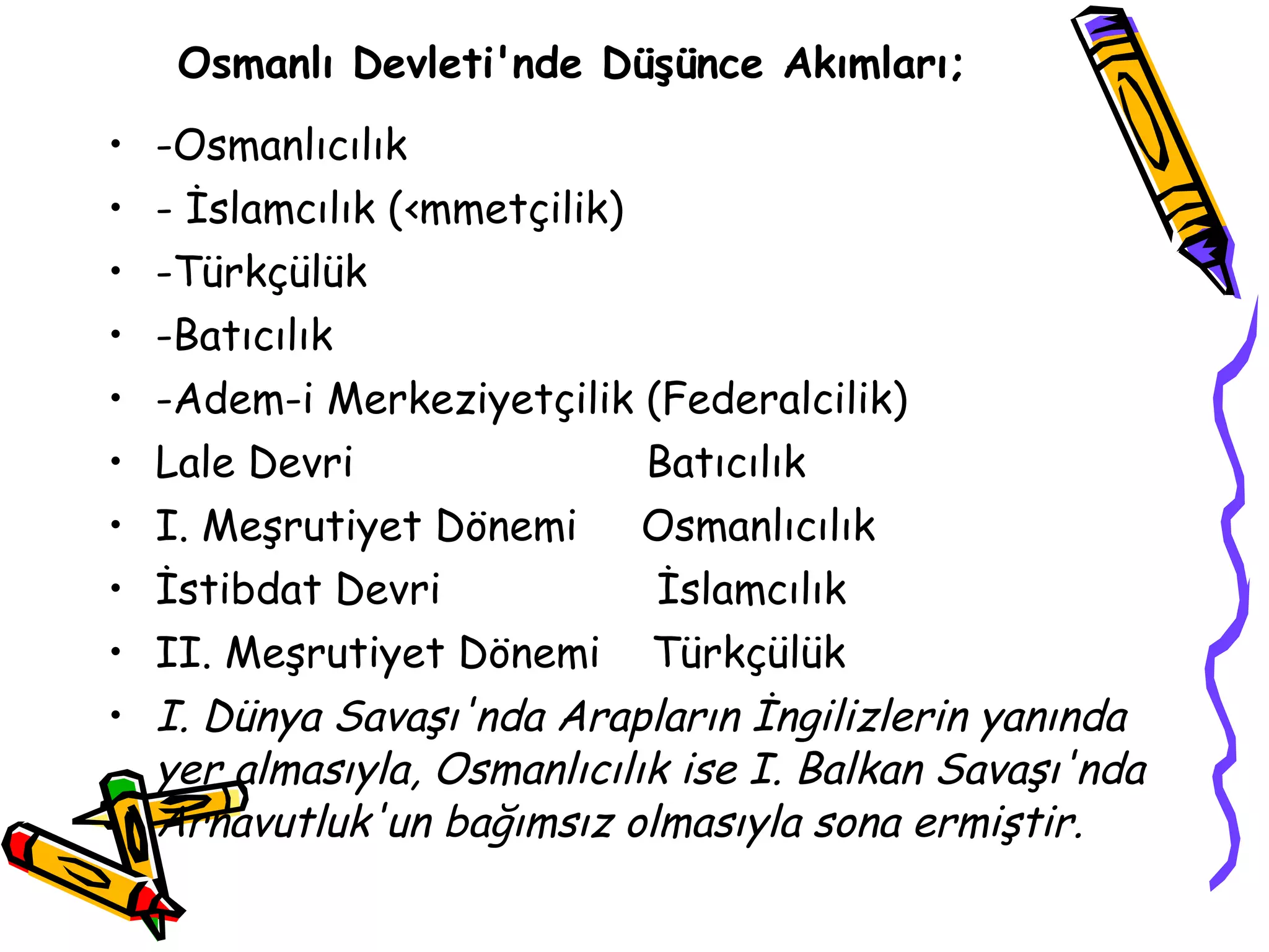 Islahat Hareketleri Lale Devri | PPT