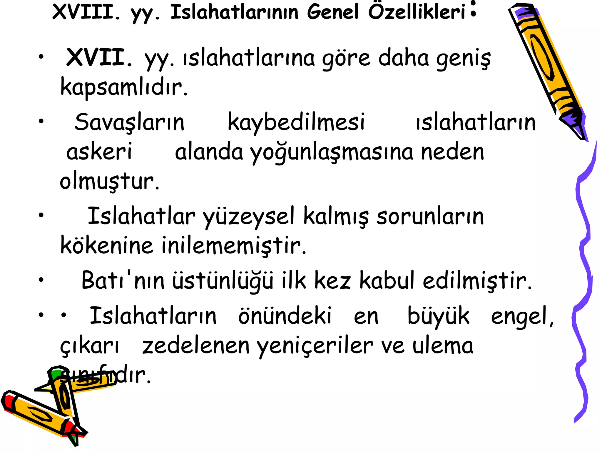 Islahat Hareketleri Lale Devri | PPT