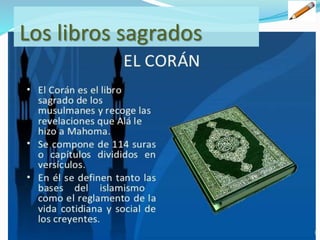Los libros sagrados
 