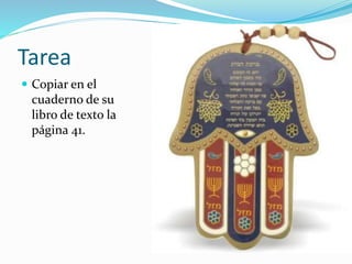 Tarea
 Copiar en el
cuaderno de su
libro de texto la
página 41.
 