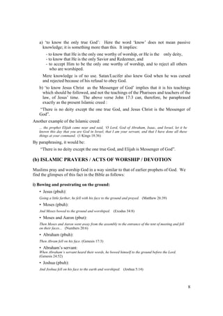 Islam and Christianity as Seen in the Bible | PDF