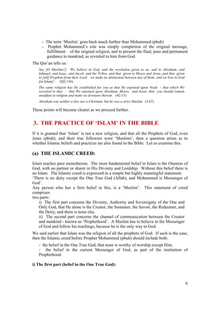 Islam and Christianity as Seen in the Bible | PDF
